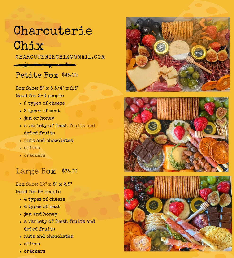 Charcuterie Boxes Pricing